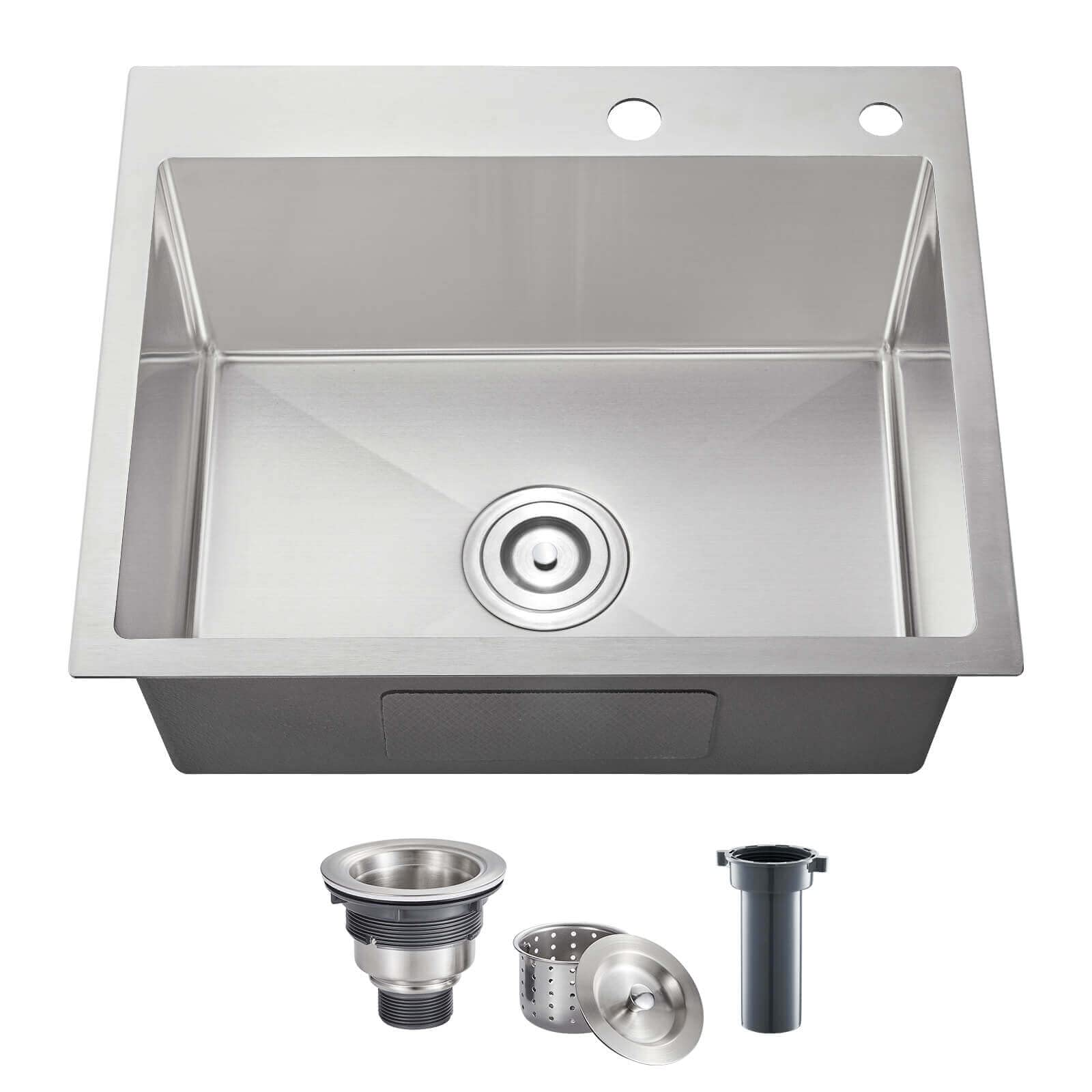 Johnny&#39;s - 【24_sano18】 Riley & Higgs Wall Mount Farm Sink with Polished Chrome